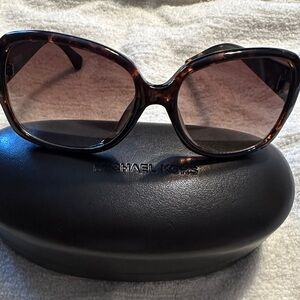 Michael Kors Brown Tortoise Sunglasses